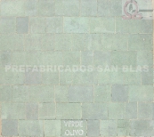 Adoquin rustico Nazari VERDE OLIVO.